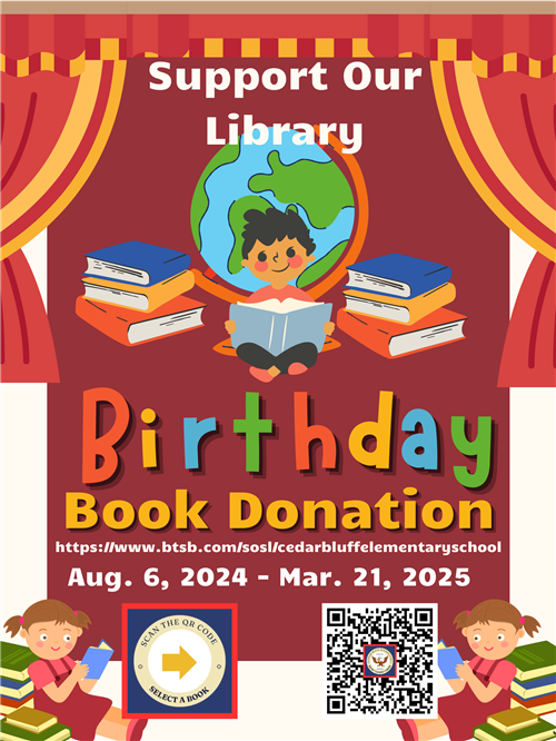Birthday Book Club Poster